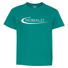 Load image into Gallery viewer, RBS48 Robalo Youth Short Sleeve Logo Tee
