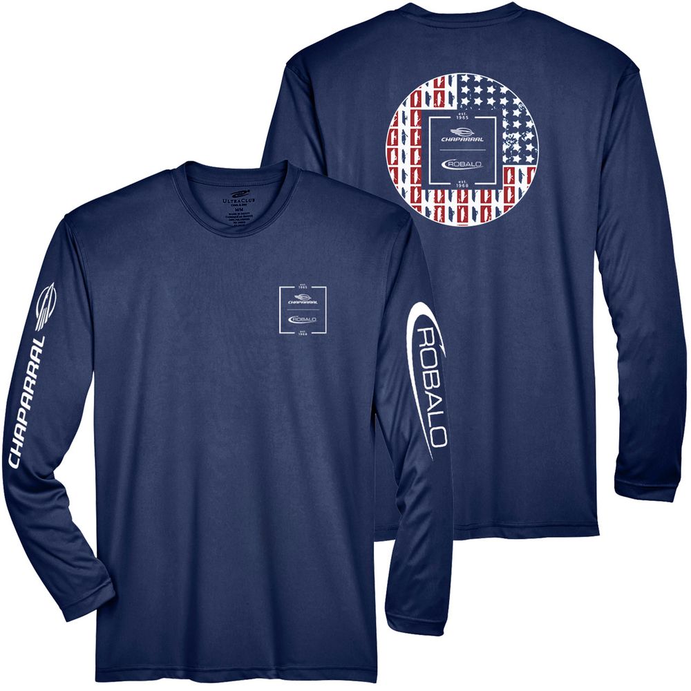 RBS145 Dual Branded Long Sleeve Performance Tee – Robalo Store